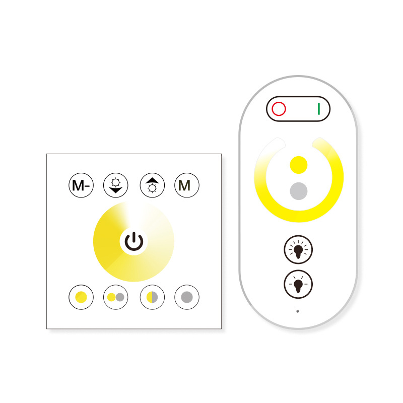 Tunable White LED Touch Panel Controller With RF Remote